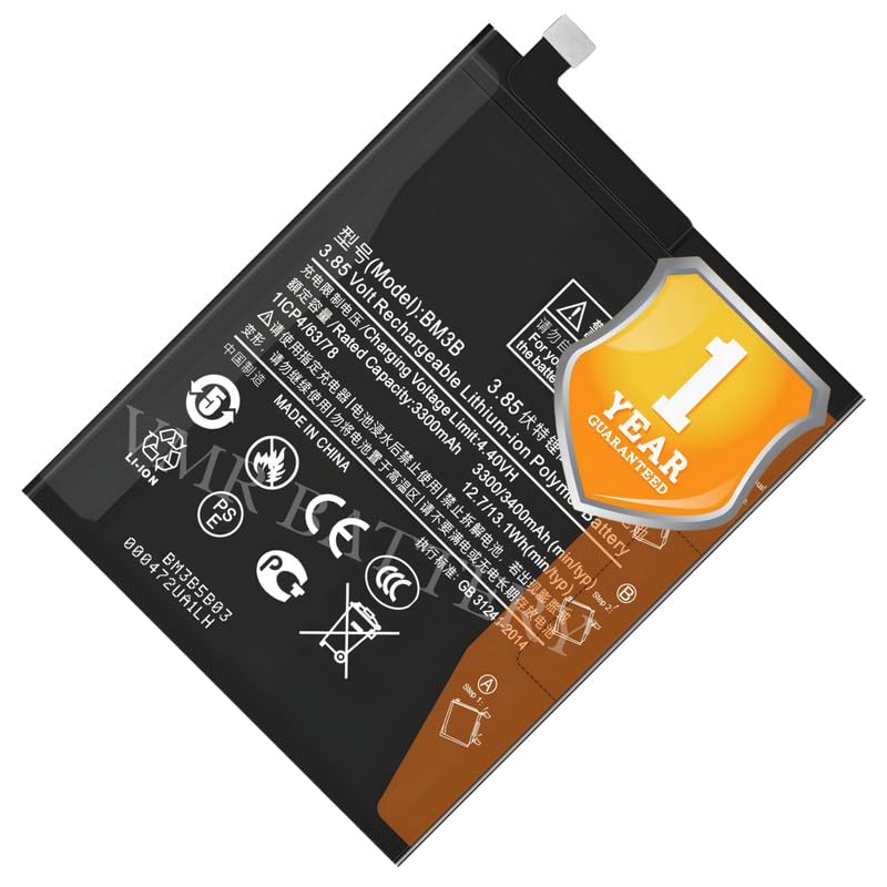 Image of Original BM3B Battery Compatible for Mi Mix 2 (MDE5) | Mix 2S (M1803D5XA) - (3400mAh) - 1 Year Warranty K7