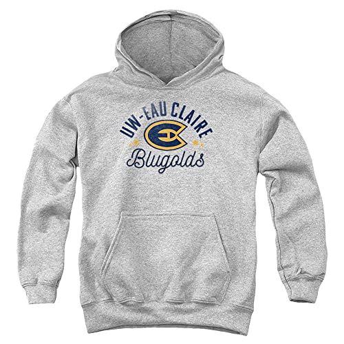 LOGOVISION University of Wisconsin-Eau Claire Official Blugolds Youth Kids Boy/Girls Pull-Over Hoodie Sweatshirt - Main Image