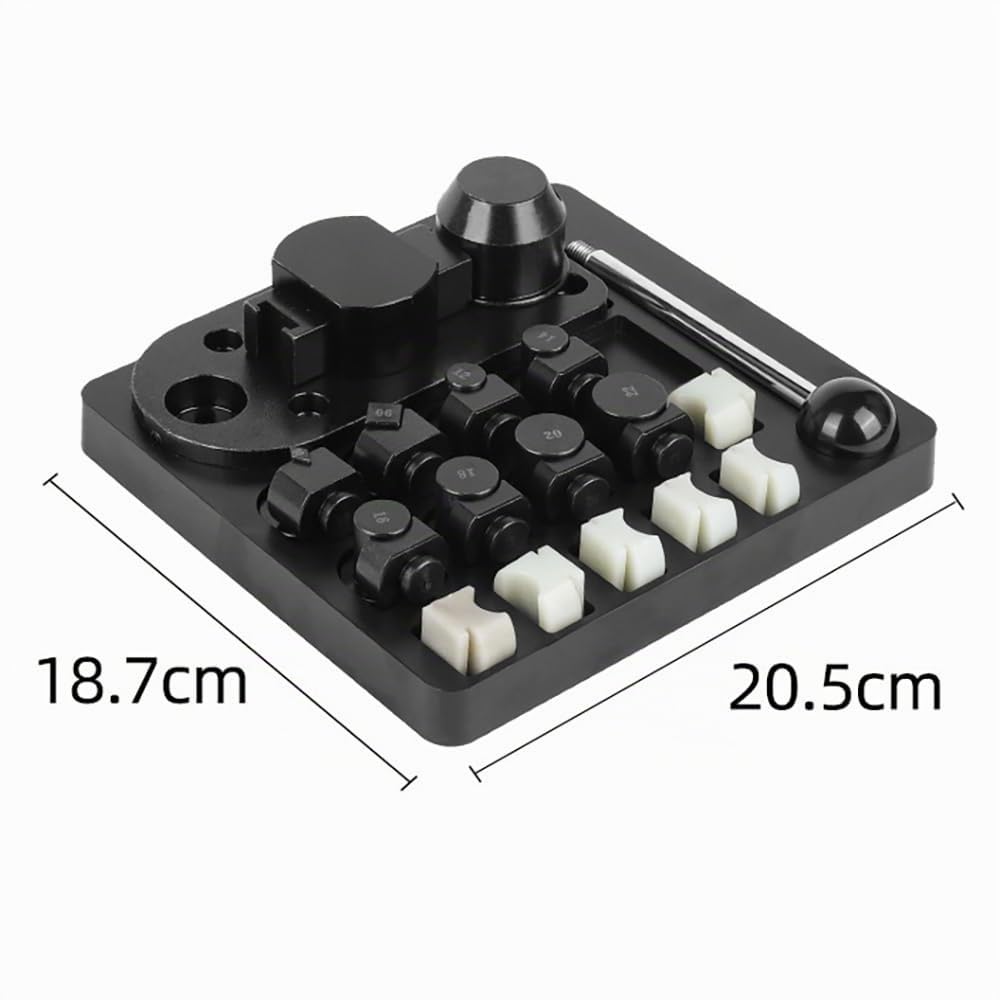 NEWFUN Piegatrice per Anelli Set di Misurazione e Produzione di Anelli Utensile Completo