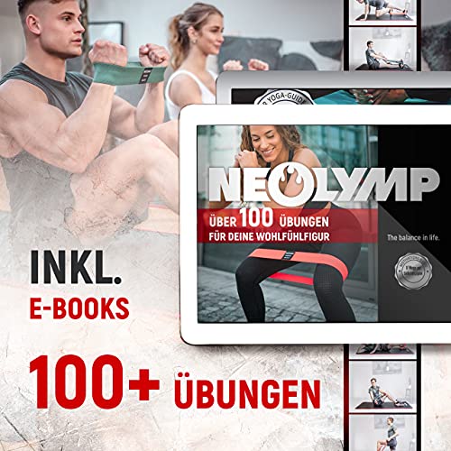 Booty-Band Neolymp kurze Fitnessbänder aus Stoff