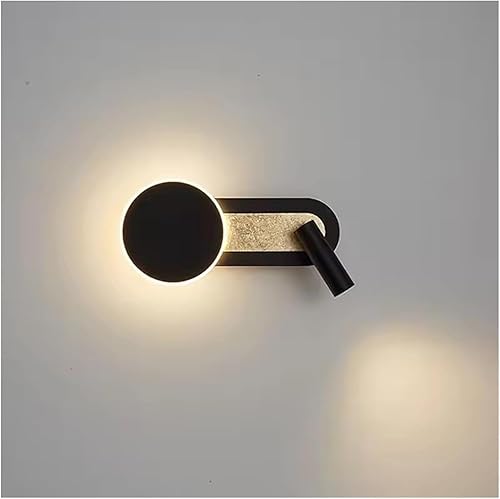 Aplique de pared LED moderno, lámpara de noche con interruptor, luminaria Interior para estudio, habitación de hotel, luz de lectura, foco