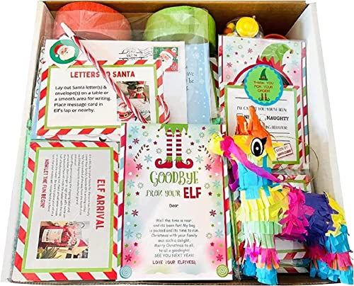 Elf Kit 24 Days,Christmas Elf Kit Ornament,Fun elf Activities, elf ...