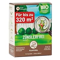 Plantura Xentari Raupenfrei & Zünslerfrei gegen Buchsbaumzünsler & Schadraupen, extrem wirksames & biologisches Spritzmittel, Nicht bienengefährlich, 8 x 2g Portionsbeutel