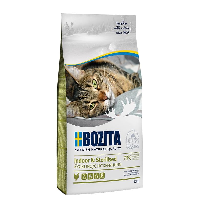 Bozita Cat Indoor & Sterilised 10 kg, Dry food, Cat food