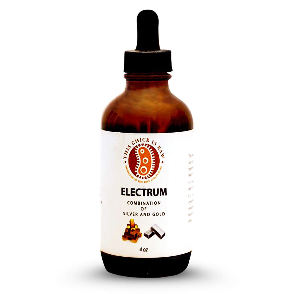 This Chick is Raw Colloidal Electrum – Nano Gold & Silver | Supports Vitality & Balance (4oz)