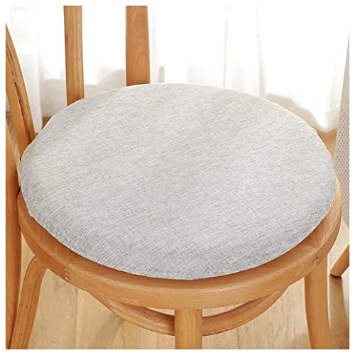Coussin de chaise rond 40cm en mousse à mémoire de forme pour tabouret