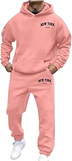 Sudadera con capucha para hombre y mujer, informal, con estampado de letras, de manga larga, con cuello en V
