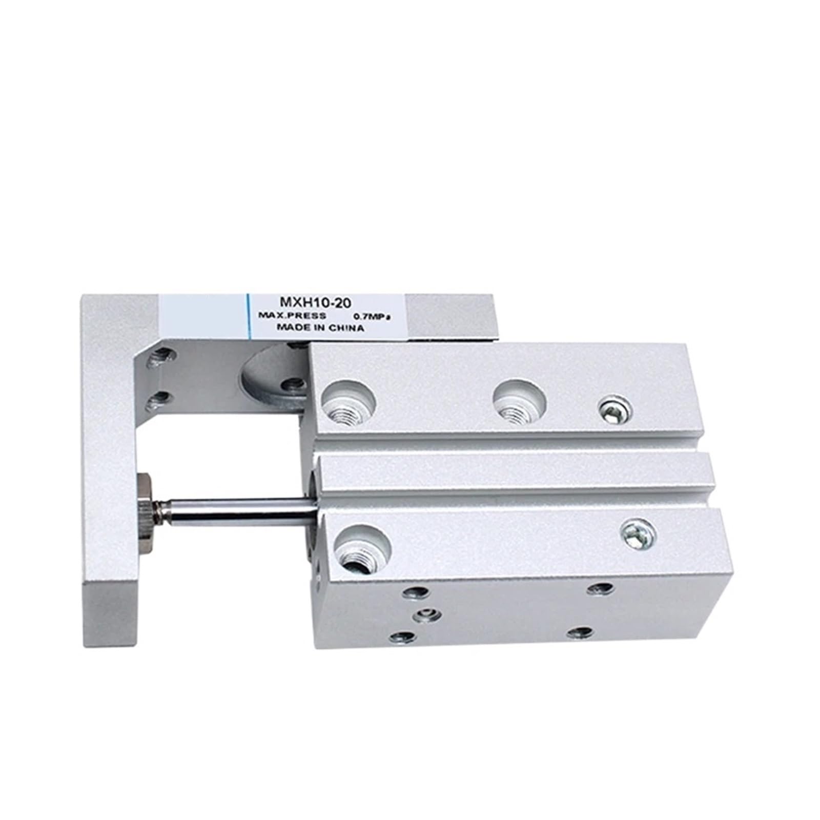 Cylindre de rail de guidage pneumatique MXH20 avec guidage linéaire de 50mm