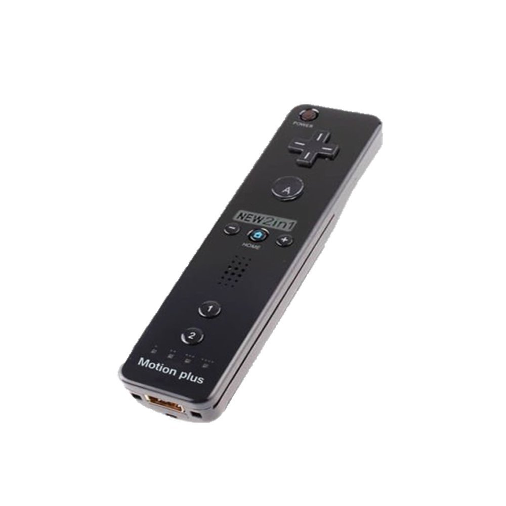CaaWoo Telecomando con Motion Plus Sensor e Nunchuck Controller Kit per Wii U e Wii.