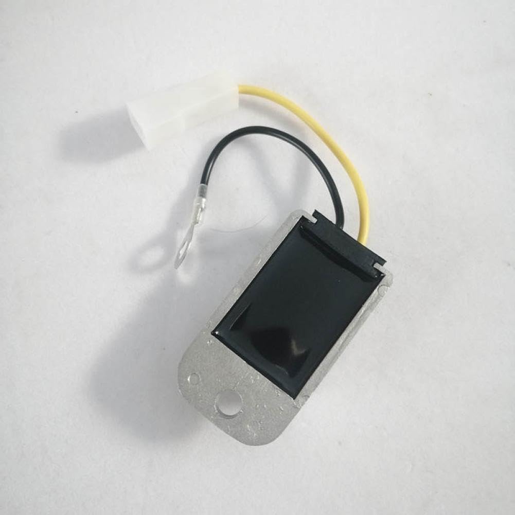 Rectificador regulador de voltaje eléctrico de 6 V para motocicleta, paquete de 2 compatibles con piezas de motocicletas automotrices para rectificador regulador AL 50 de 6 V