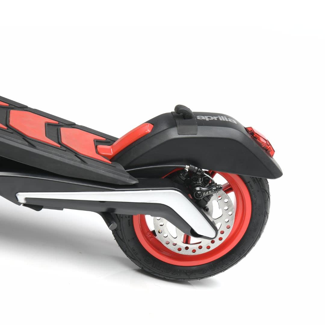 Aprilia, eSR1, Trottinette Électrique, Moteur 350W, Châssis en Magnésium, Noir/Rouge