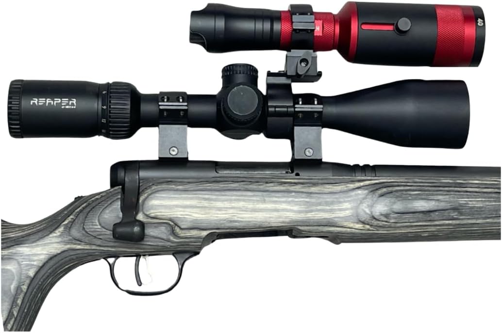 Predator Pro Mount – Universal Light Mount for Scopes/Rifles – Height Adjustable, Windage/Elevation Aligned – Fits 35mm, 30mm, 1” Tubes and Picatinny Rail Mounts