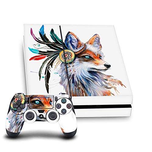 Autocollant console PS4 Fox Mix pour personnaliser votre espace de jeu PlayStation 4