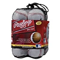 Rawlings | Official League Recreational Use Practice Baseballs | Youth | Bag of 12 | OLB3BAG12 | 12 Count