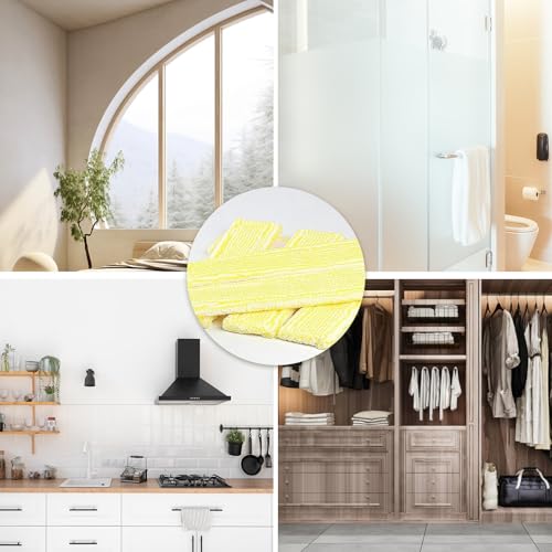 Ersatzteil füR KäRche Fensterreiniger,8 Stück Mikrofaser Wischbezug Fenstersauger,Mikrofaser-Wischbezug Fensterstaubsauger,Mikrofaser, Hohe Reinigungsleistung, Hohe SaugfäHigkeit, füR Wv2 Wv5 Wv6