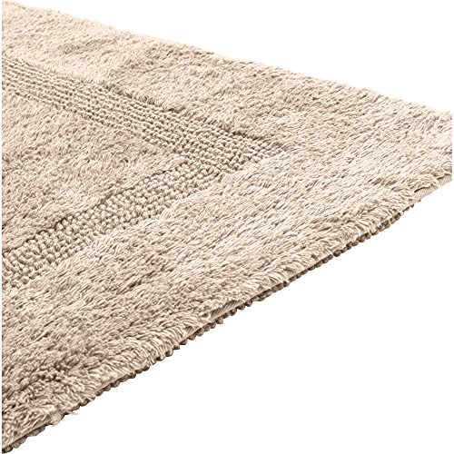 Erwin Müller Badematte, Badteppich Heraklion beige Größe 80x150 cm - Kochfest, für Fußbodenheizung geeignet, 100… – Bild 5