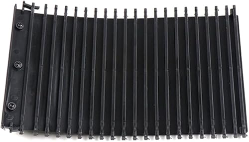 Miniatura 7 de Center Console Roller Blind Cover, Center Console Sliding Shutters, Cup Holder Replacement for Peugeot 408 2014-2022 Black