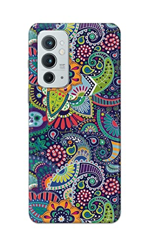 Image of Printed Hard Back Cover Case for OnePlus 9RT 5G Back Cover (Miraculous Patterns) -1803