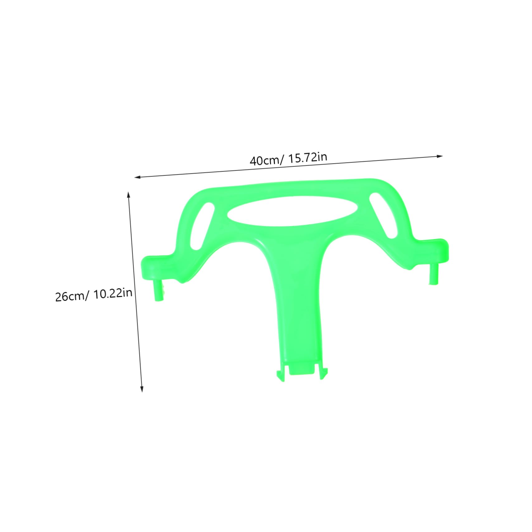 Happyyami Swing Seat T Bar Guard Replacement Durable Green Swing Front Safety Handle for Outdoor Swing Easy Install Weather Resistant