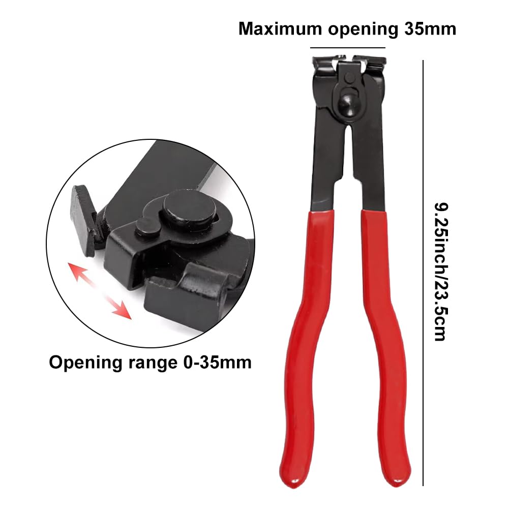 Set Pinze Morsetti Tubolari 2 Pezzi + Polsini Asse Pinza