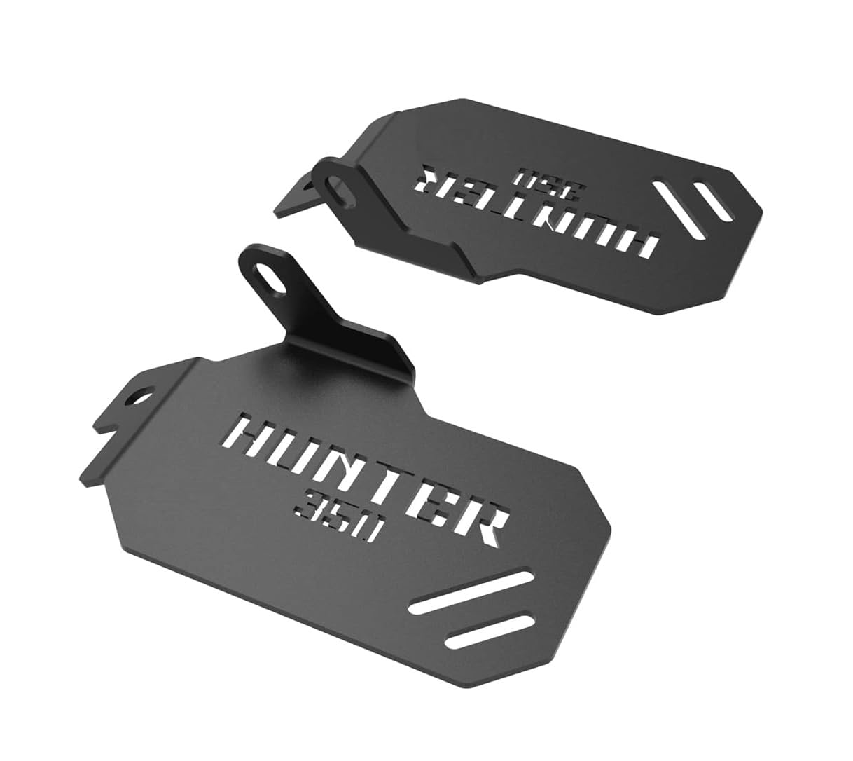 SGTB Black Pillion Left Right Foot Rest Plate Rear Footrest Hunter 350-picture-35