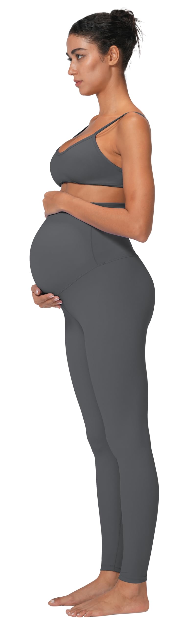 Sunzel Sunzfly - Leggings de maternidad para mujer sobre el vientre, suaves, pantalones de yoga para embarazo, para otoño e invierno, entrenamiento, descanso