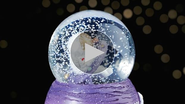 Amazon.com: HAOZAIKEJI Astronaut Snow Globe Luminous Music