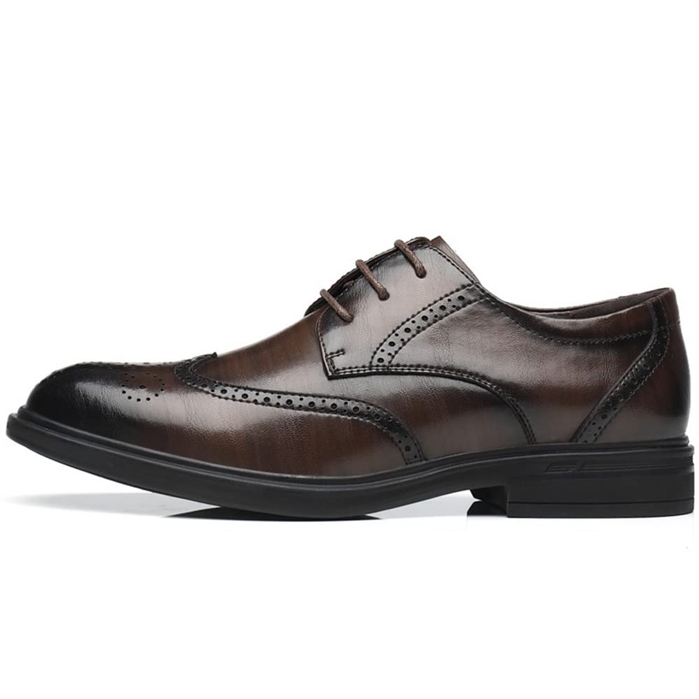 Amazon.com: EVSER Dress Oxford for Men Lace Up Brogue  display picture 1