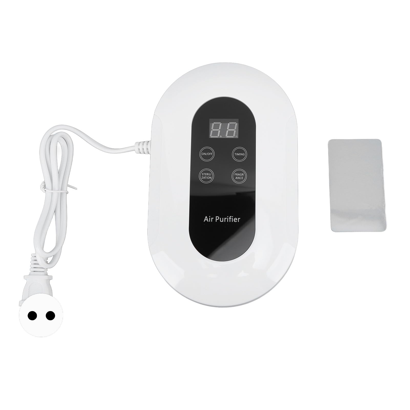 Fdit Purificatore D'Aria Intelligente con Controllo Tramite App per | Struttura in ABS, 33 DB Silenzioso, Ossigeno e Ioni Negativi, Auto per Animali