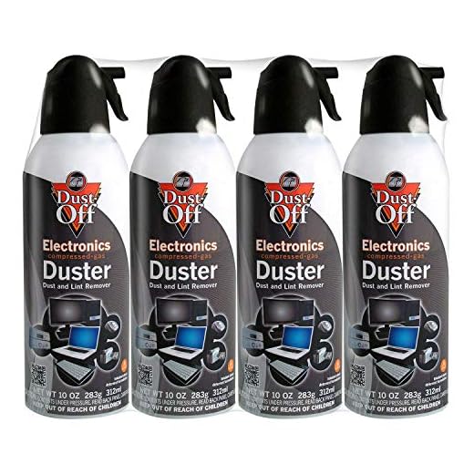 Dust-Off Compressed Gas Duster, Pack of 8