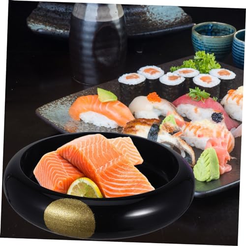 Plato para sushi reutilizable KICHOUSE de plástico miniatura 6