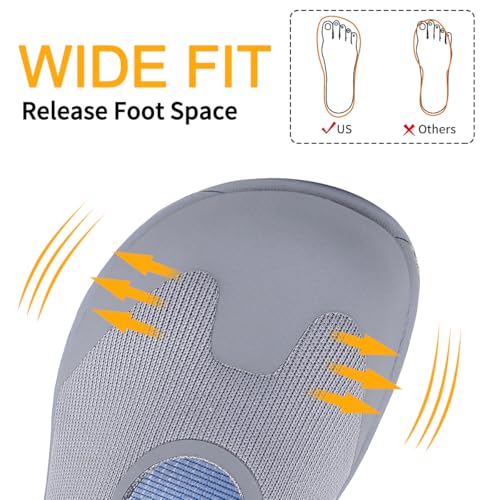 Women's Barefoot Shoes Wide Toe Box Walking Running Shoes Zero Drop Sole Minimalist Wide-Fit Shoes Breathable Lightweight Fashion Tennis Sneakers for Gym Sport2