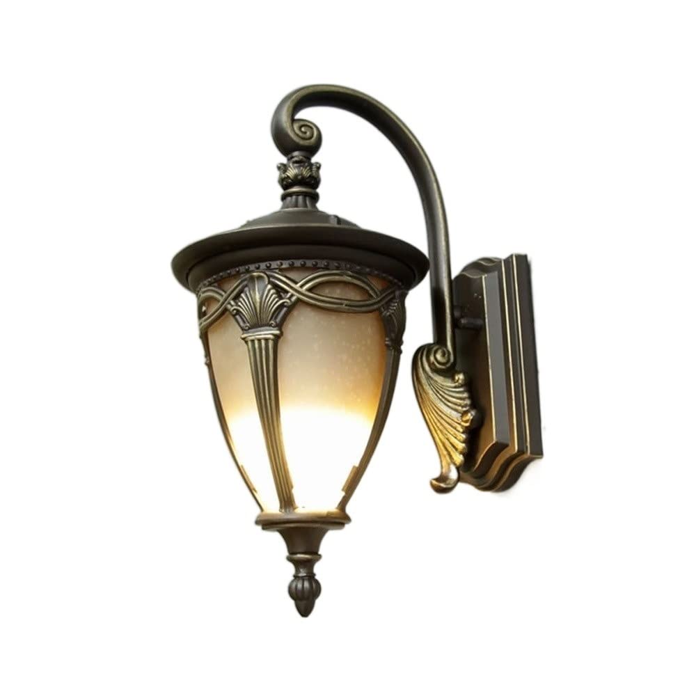 Sconces montées au mur vintage E27 et applique étanche pour éclairage de jardin