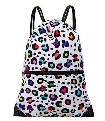 Image of HOLYLUCK Drawstring Backpack Bag Sport Gym Sackpack