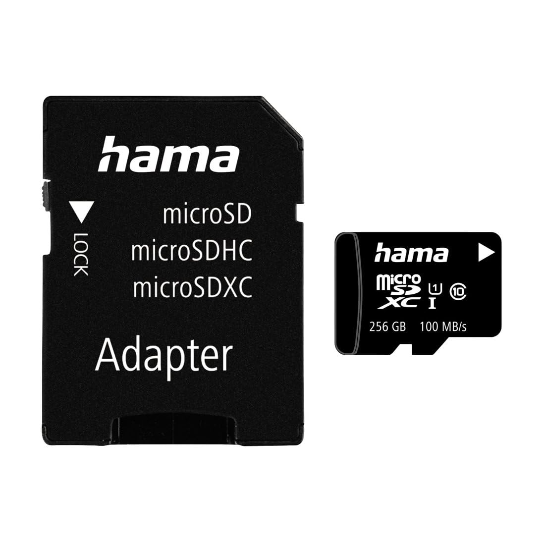 Hama microSDXC Class 10 UHS-I 256GB inkl. Adapter