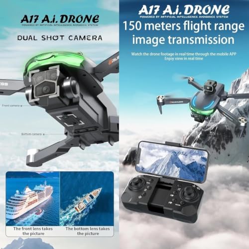 Elilvendan 4K Camera Foldable Drone with FPV - Image 3