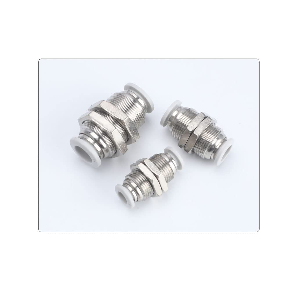 ezqnirk 1PCS Pneumatic Hose Fitting Pipe Connector Trachea Water Air Quick Release Couping,PM,OD 6MM