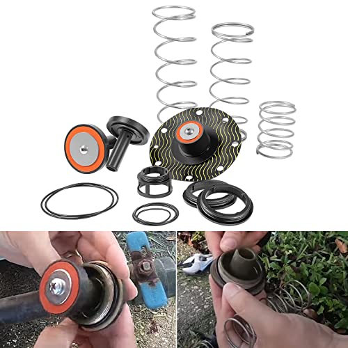 Complete Replacement Repair Kit for 1-1/4 to 2 Models 975XL and 975XL2 Backflow Preventer Includes Poppets Springs Seats and More