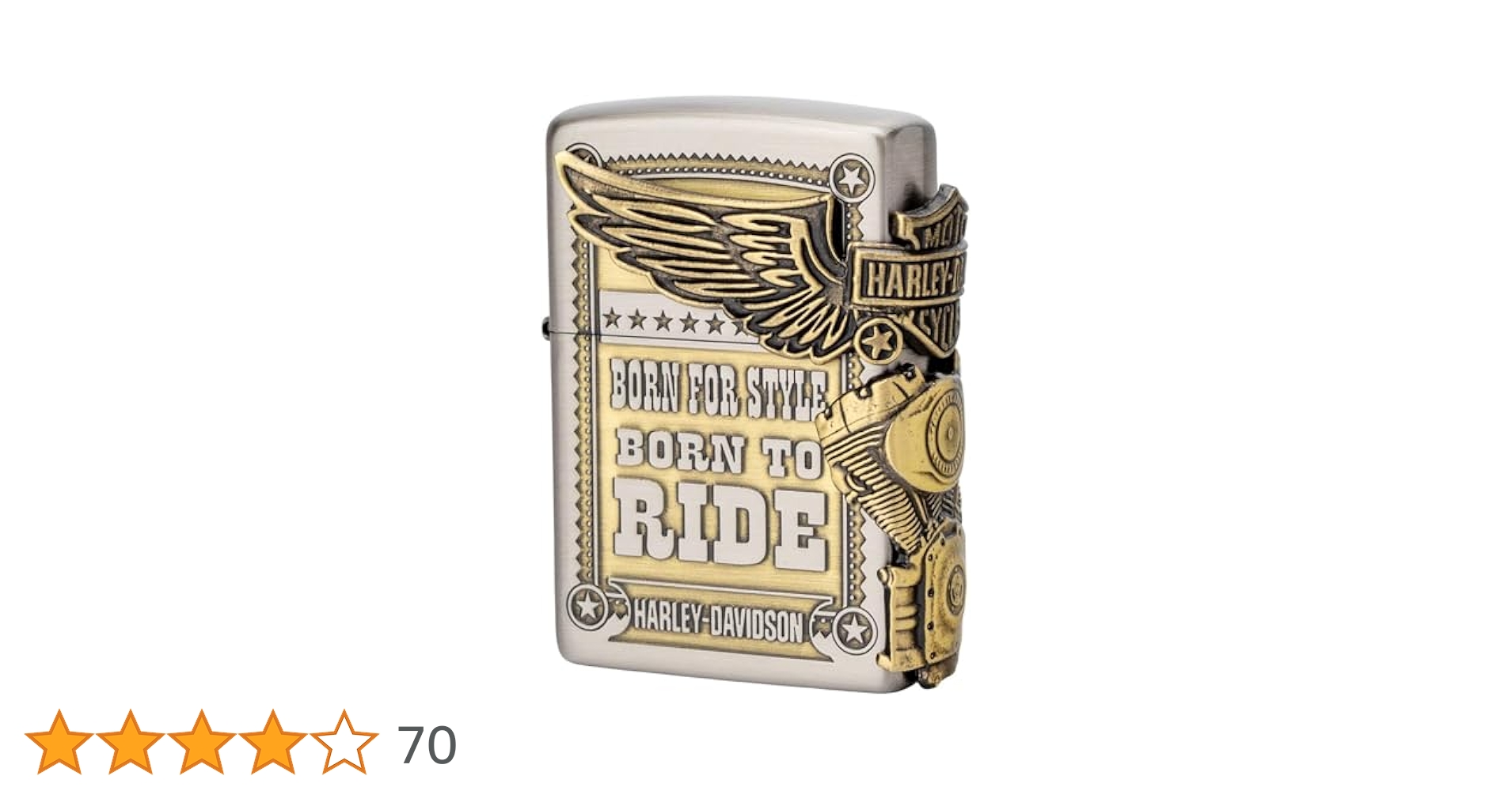 Harley-Davidson ジッポライター 3個セット Zippo Harley Davidson Japan Limited Eagle 3-sides Metal