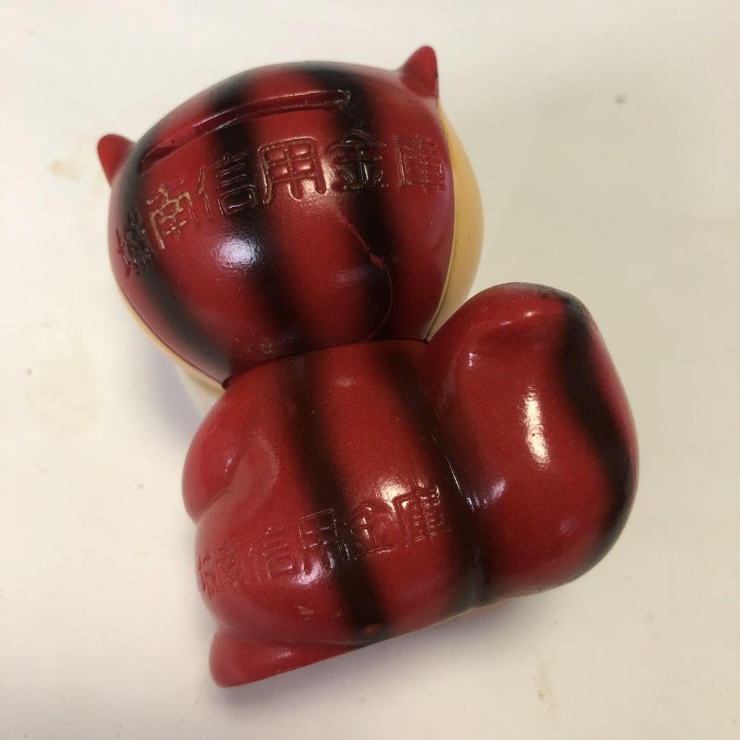 昭和レトロ　城南信用金庫　貯金箱　りす 城南信用金庫 リス貯金箱 - メルカリ