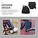 Healvian Wheelchair Foot Rest Pedal Heavy Duty Replacement Parts for Electric Wheelchair