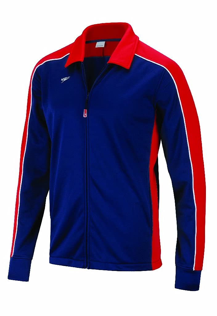Speedo Men's Jacket Full Zip Collard Streamline Team Warm Up
