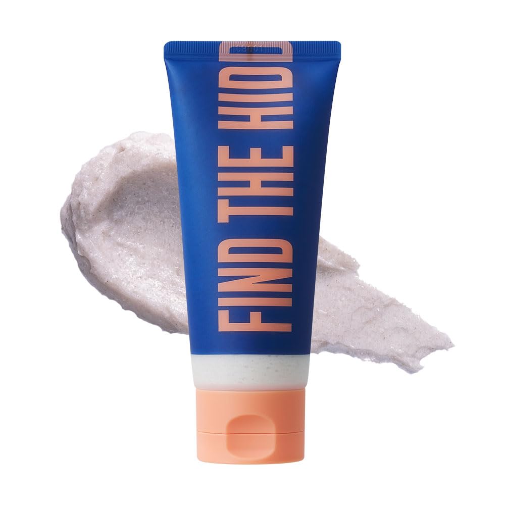 [Dear Doer] The Hidden Body Scrub & Wash in Tube - Moisturizing 2-in-1 Scrub Cleanser with Andes Salt, BHA for Bumpy Skin & Ingrown Hair, Tranquil Scent, Vegan, 3.38 fl oz (100 ml)