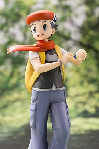 Miniatura 21 de Kotobukiya ARTfx J Pokemon Series Kouki con Hikosaru, escala 1/8, PVC, figura completa prepintada PV026
