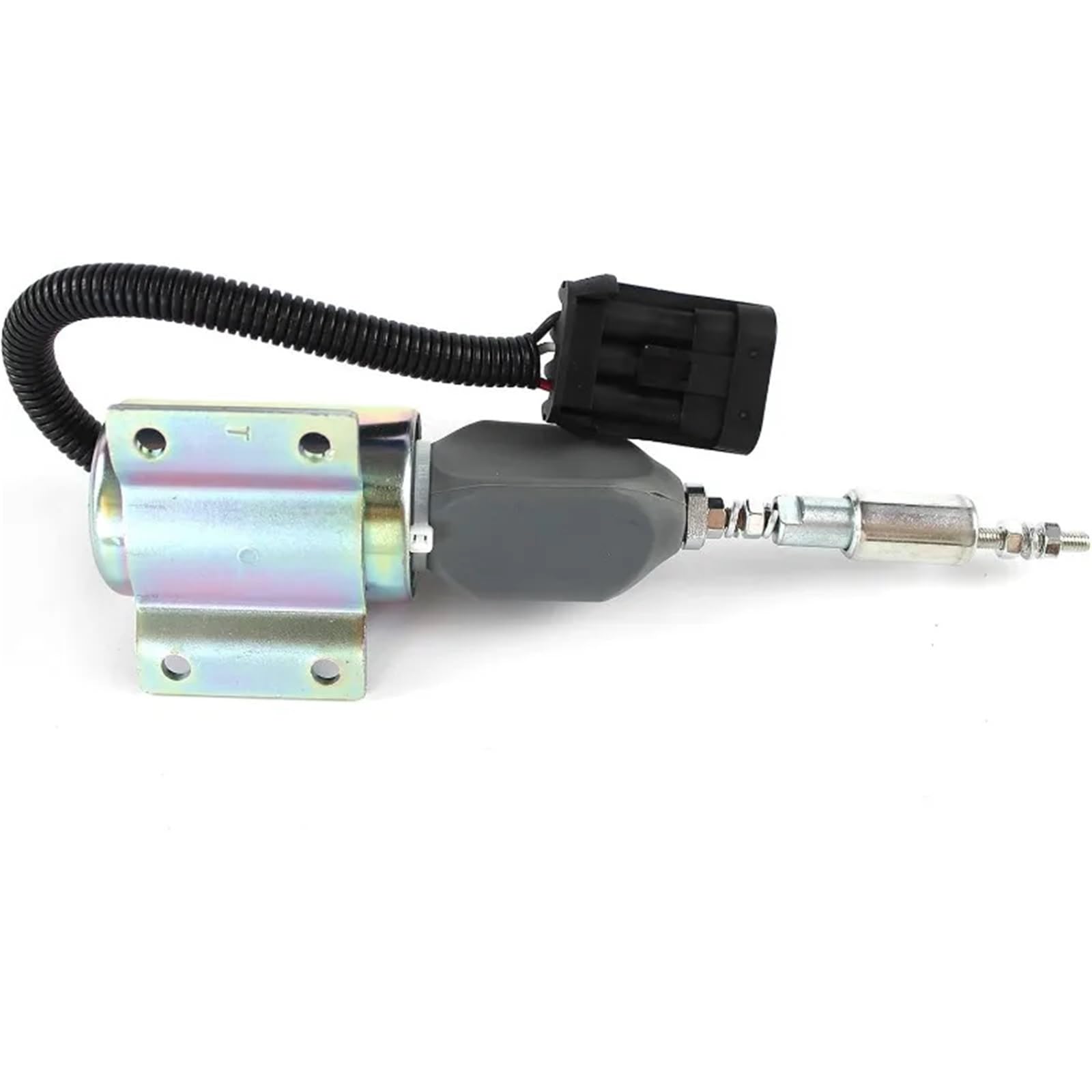 Solenoide de corte de combustible Solenoide de corte de combustible de 12 V SA-4273-12 2003ES-12E6UC4B5S2 F3HZ-9A594-A F3HZ-9N392-D, apto para camiones Ford de servicio pesado.
