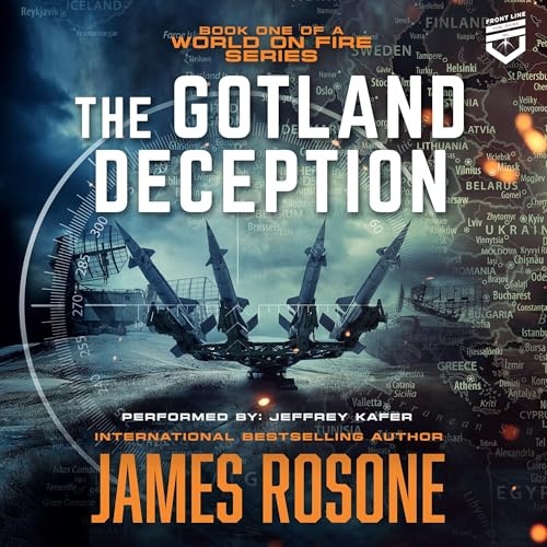 Diseño de la portada del título The Gotland Deception