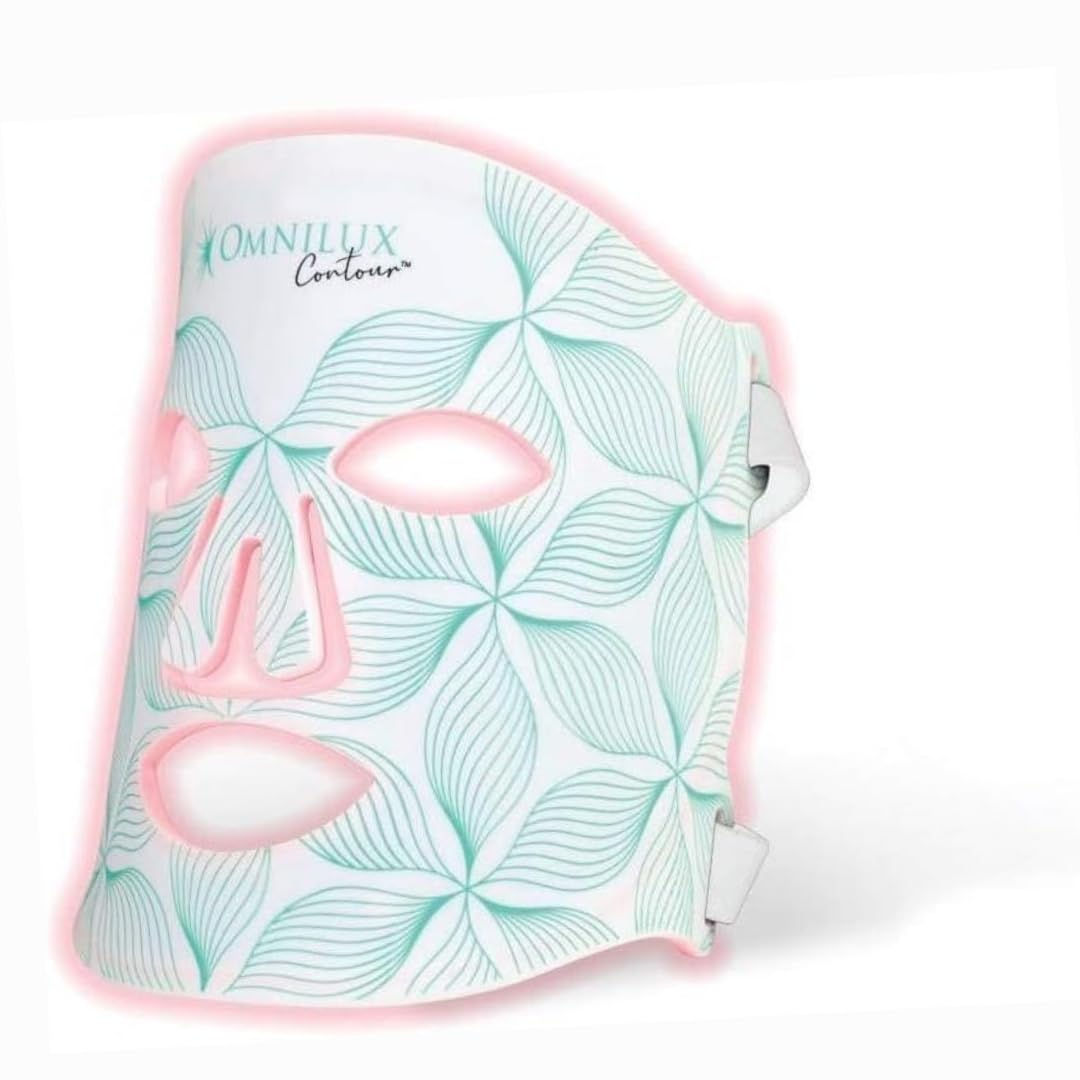 Omnilux - Maschera facciale a LED, dispositivo cosmetico per la bellezza della pelle radiosa