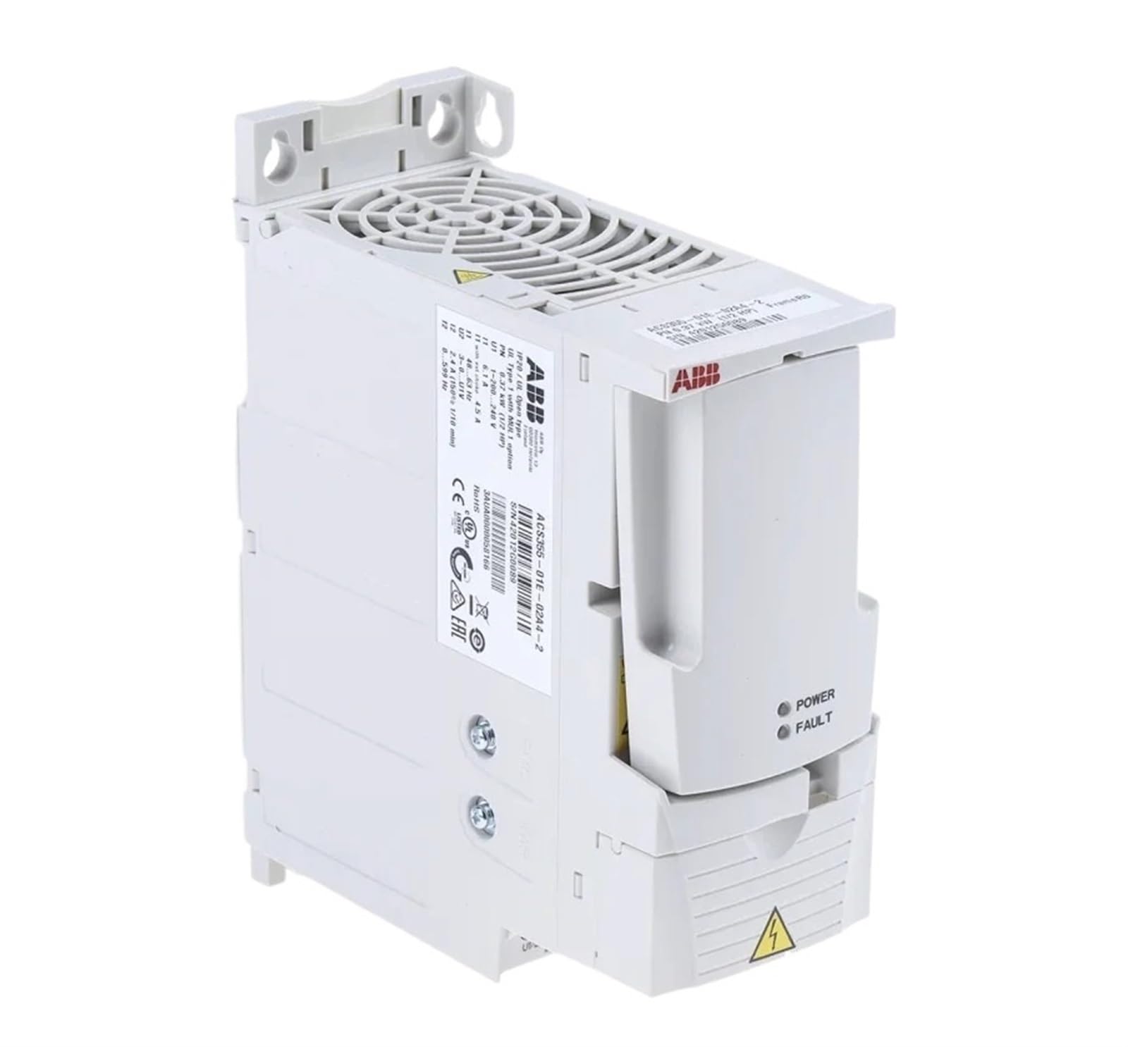 VDOQTLJT 380-480V ACS355-03E-02A4-4+B063 AC Frequency Inverter 3 Phase 750w 2.4A Converter with Controller