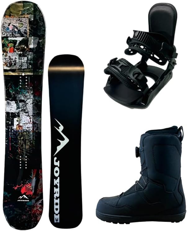 JOYRIDE(ジョイライド) JSB-113BLK スノーボード3点セット(ダイヤル