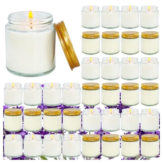 Lavender Scented Soy Candles Set